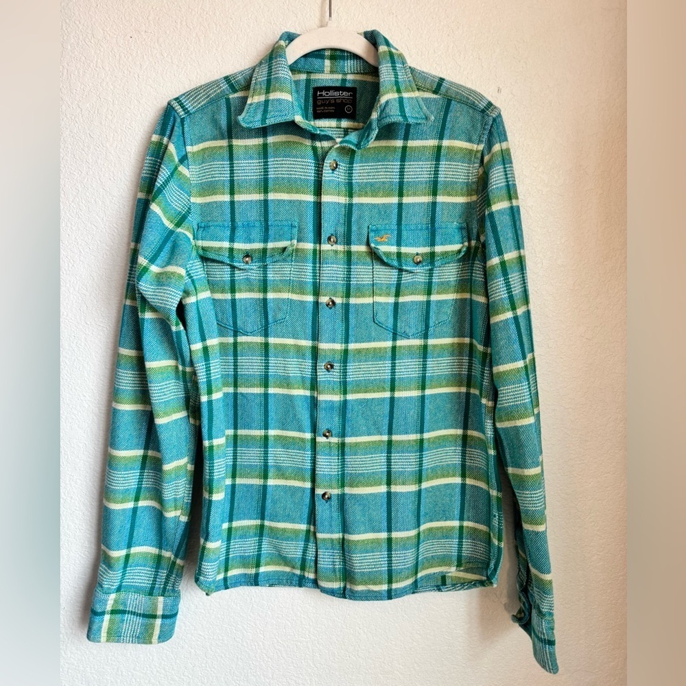 Hollister Men's Plaid Flannel Shirt